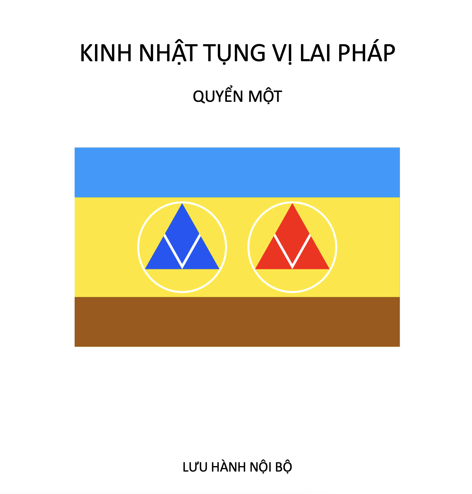 Kinh Nhật Tụng Vị Lai Pháp (Quyển Một)